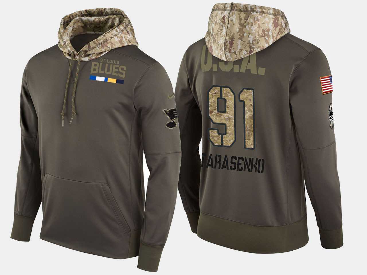 Nike Blues 91 Vladimir Tarasenko Olive Salute To Service Pullover Hoodie,We sell and wholesale Nike Blues 91 Vladimir Tarasenko Olive Salute To Service Pullover Hoodie on line form chian!